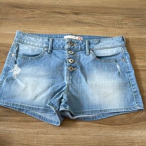 G by guess denim shorts